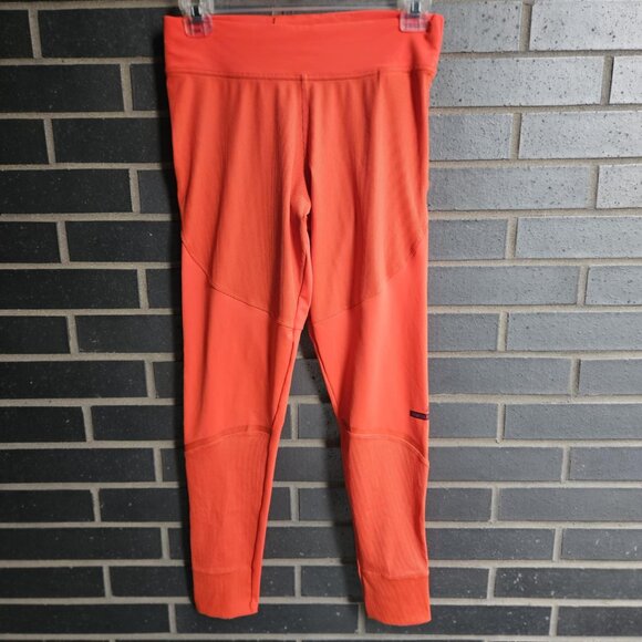 Adidas by Stella McCartney Women's Orange Athletic Leggings Gym Exercise Size S - Picture 5 of 17